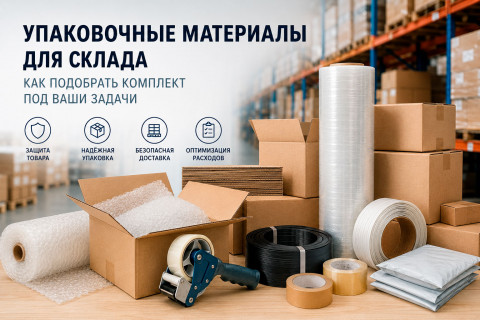 Как подобрать комплект упаковочных материалов для склада