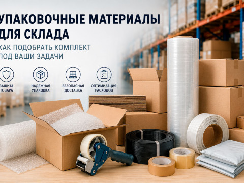 Как подобрать комплект упаковочных материалов для склада