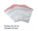 Пакет с зип замком (zip lock) 18 х 25 см, 45 мкм